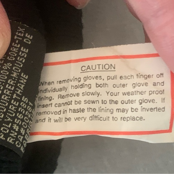 GORE-TEX Gordini Ski Snow Gloves Waterproof Insulated Black Winter Warm Size L - Picture 14 of 16